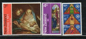 NEW ZEALAND #481-483  1982  CHRISTMAS   MINT  VF NH  O.G  a