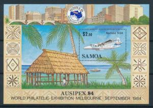 [98041] Samoa 1984 Aviation Aircraft Souvenir Sheet MNH