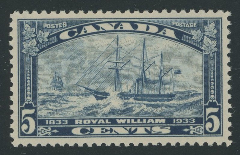 Canada 204 - 5 cent Royal William - XF Mint never hinged