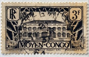 AlexStamps MIDDLE CONGO #85 SUPERB Used
