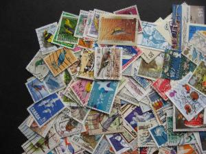 Topical hoard breakup 250 BIRDS stamps. Some duplicates & mixed condition