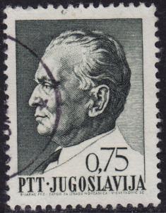 Yugoslavia - 1968 - Scott #929 - used - Tito