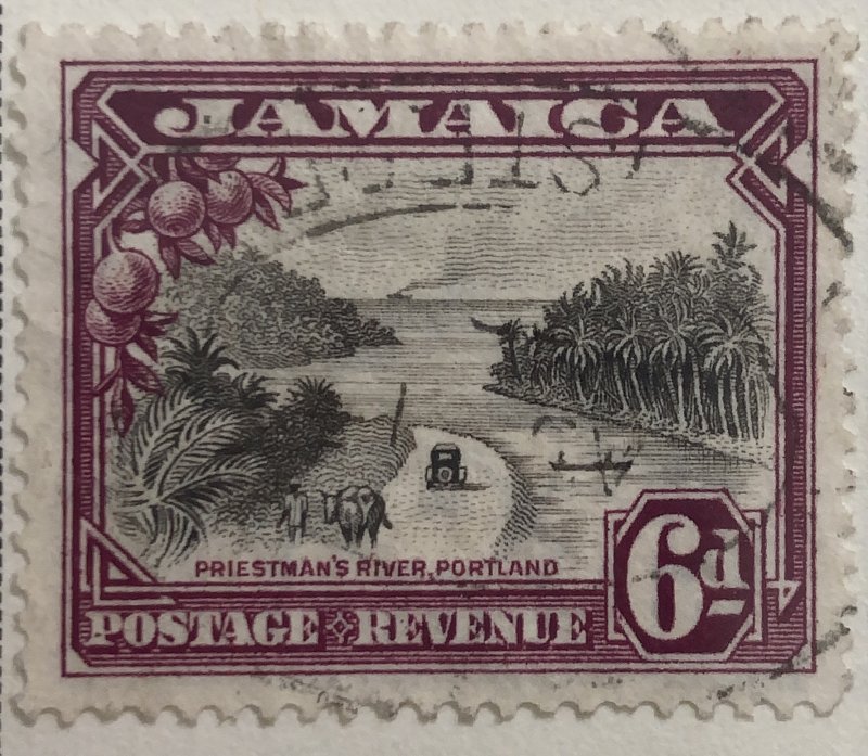 AlexStamps JAMAICA #108 XF Used 