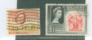 Southern Rhodesia #93-4 Used Single