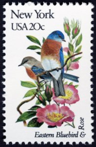 U.S. #1984A 20c MNH (State Birds & Flowers - New York)