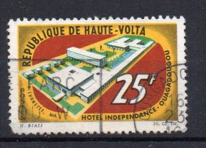 UPPER VOLTA - 1964 - INDEPENDANCE HOTEL - Used - 25f -