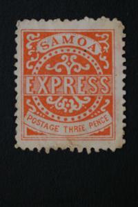 Samoa Express #3 Three Pence Forgery