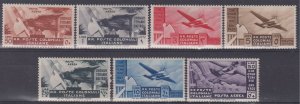 Italy Colonies General - Sassone n. A15-A21 cv 1450$ - MNH** (A16+A18=MH*)