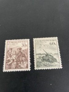 Czechoslovakia sc 721,722 MH