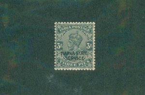 India Nabha State 034 MH BIN $0.50