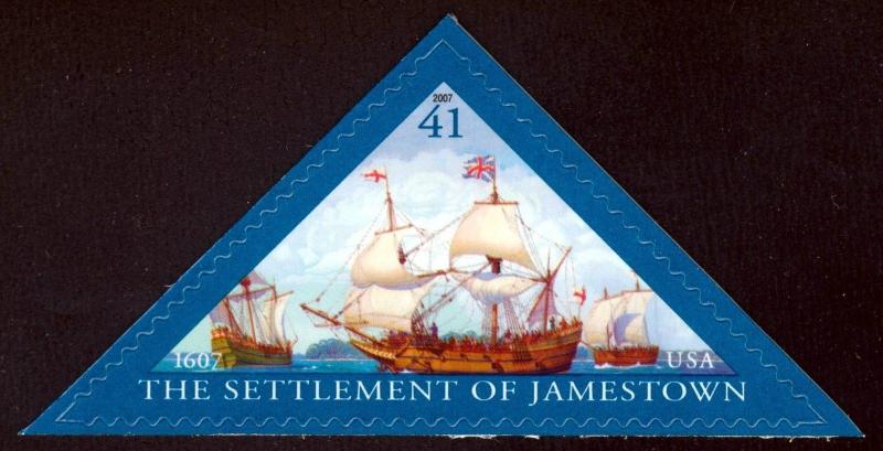 #4136 41c Jamestown 400th Anniversary, Mint **ANY 4=FREE SHIPPING**