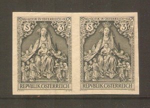 Austria, 1967 Gothic Art, imperforate printer`s proof