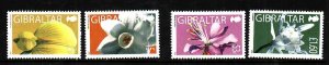 Gibraltar-Sc#1037-unused NH set-Marine Life-WWF-Giant Devil Ray-2006-