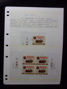 COLLECTION OF RAILWAY STAMPS