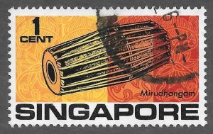 Singapore (1969) - Scott # 107,     Used