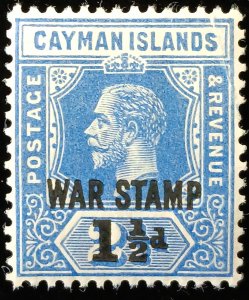 This is CAYMAN ISLANDS SG n.55 1917  MINT