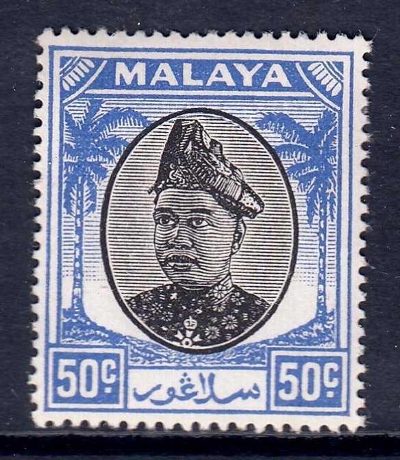 Malaya (Selangor) - Scott #91 - MH - SCV $3.50