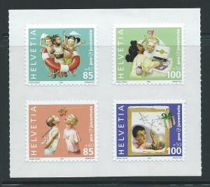 Switzerland B696b 2005 Pro Juven S/A block MNH