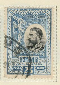 A5P47F23 Romania 1906 25b used-