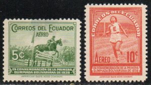 Ecuador Sc #C65-C66 Mint Hinged