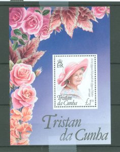 Tristan da Cunha #567  Souvenir Sheet (Queen)
