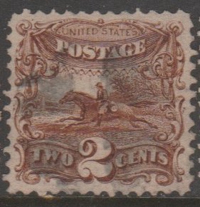 U.S. Scott #113 Pony Express Stamp - Used Single