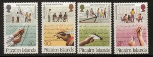 PITCAIRN ISLANDS SG327/30 1988 PITCAIRN ISLANDS CONSTITUTION MNH (r)