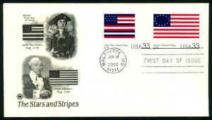 #3403 Stars and Stripes - Artcraft PCS Cachet!