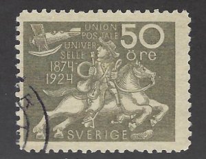 Sweden SC#222 Used F-VF SCV$62.50...fill a tough spot...