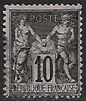 France # 91 - Peace & Commerce - used . . . [GR48]