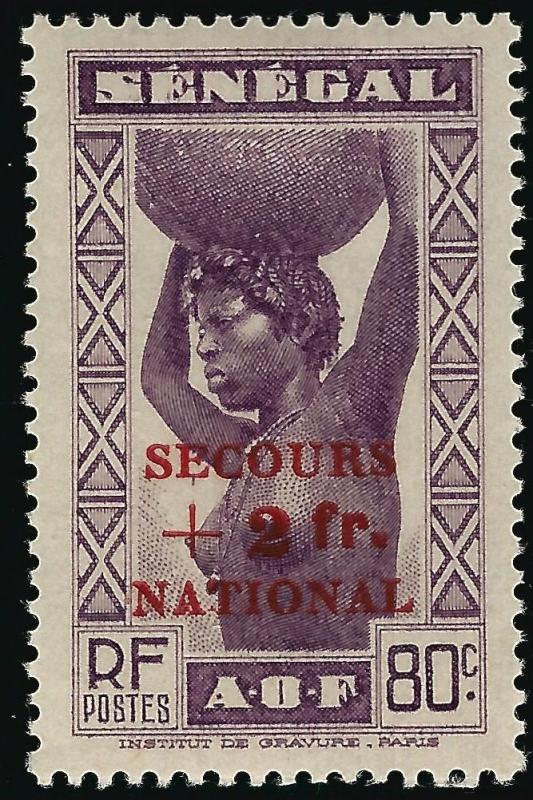 Beautiful Senegal B10 Mint OG VF...Fill out your French Colony spaces!