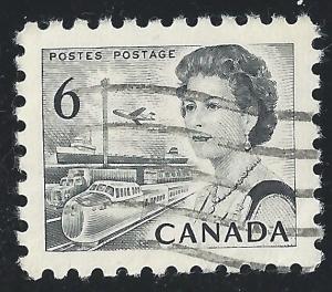 Canada #460g 6c Transportation