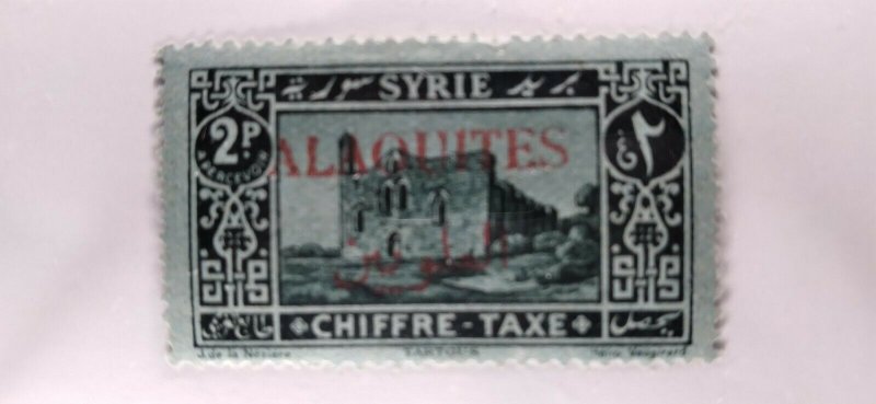  Alaouites #J8 mint hinged e21.4 13130 