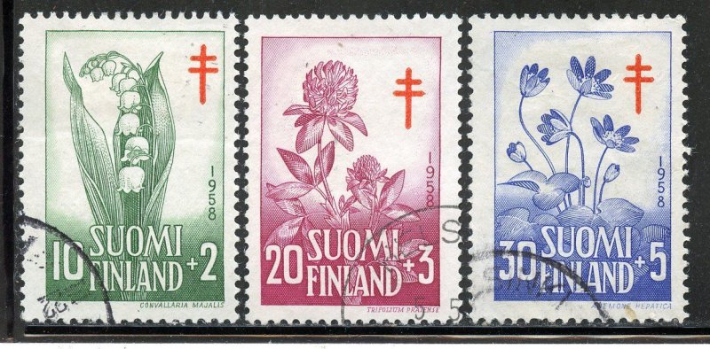 Finland # B148-50,  Used.