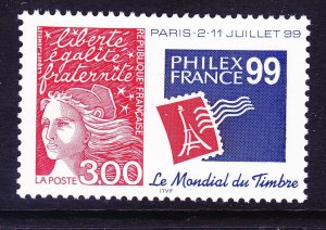 France 2620 MNH 1997 Philexfrance 99 World Stamp EXPO Issue