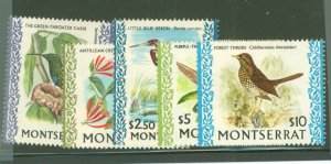 Montserrat #240-243A Mint (NH) Multiple (Bird)