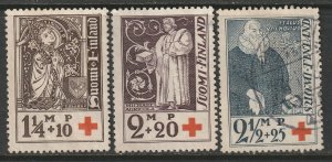 Finland 1933 Sc B12-14 set MNG/used
