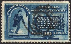 SC#E1 10¢ Special Delivery (1885) Used
