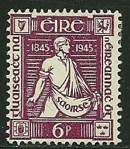 Ireland # 132, Mint hinge  =