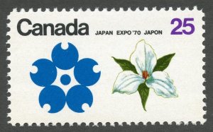 Canada Scott 511 MNHOG - 1970 EXPO '70 Exhibition - SCV $2.00