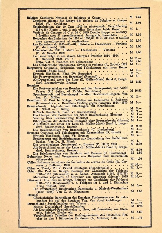 Billig's Expert Soviet Union Catalog Originals and Counterfeits Stiedel #28