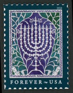 USA 5338 Mint (NH) Hanukkah Forever Stamp