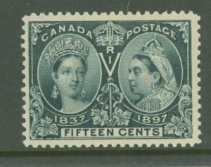 Canada #58 Unused Single (Jubilee) (Queen)