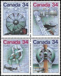 CANADA   # 1102a MNH SET OF 4 (1)