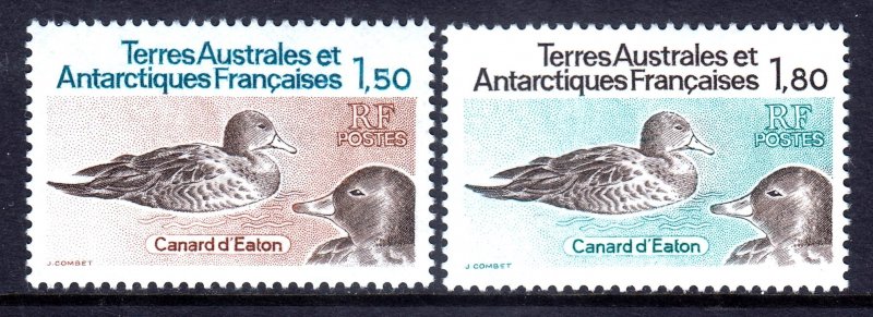 French Southern & Antarctic Territory 1983 Eaton's Ducks MNH Set SG 172-173