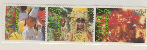 Aruba Scott #40-41-42 Stamp - Mint NH Set