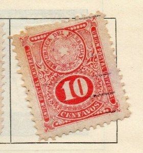 Paraguay 1920 Early Issue Fine Used 10c. NW-192915