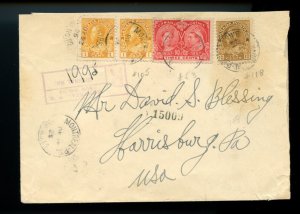 ?  Jubilee / Admiral combo Registered to USA  cover Canada