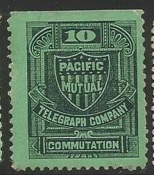 U.S. Scott #13T4 Telegraph Stamp - Used Single