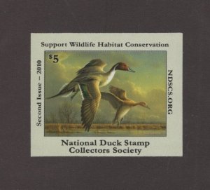 NDS2 - National Duck Stamp Collectors Society Stamp Single. MNH. #02 NDS2